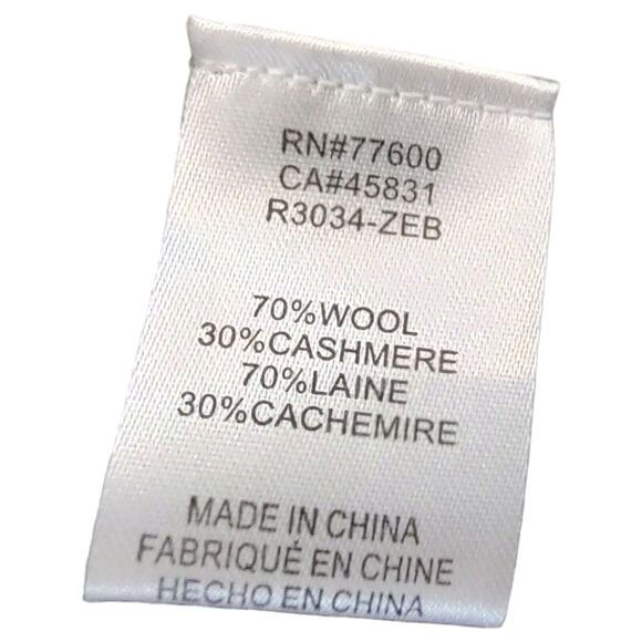 Designer Zebra Fringed Cashmere Wool Blend Free People Sandrine Rose SM Sweater - Picture 12 of 13